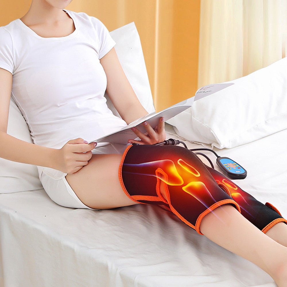 Comforting Electric Heated Knee Massager for Joint Pain Relief and Relaxation