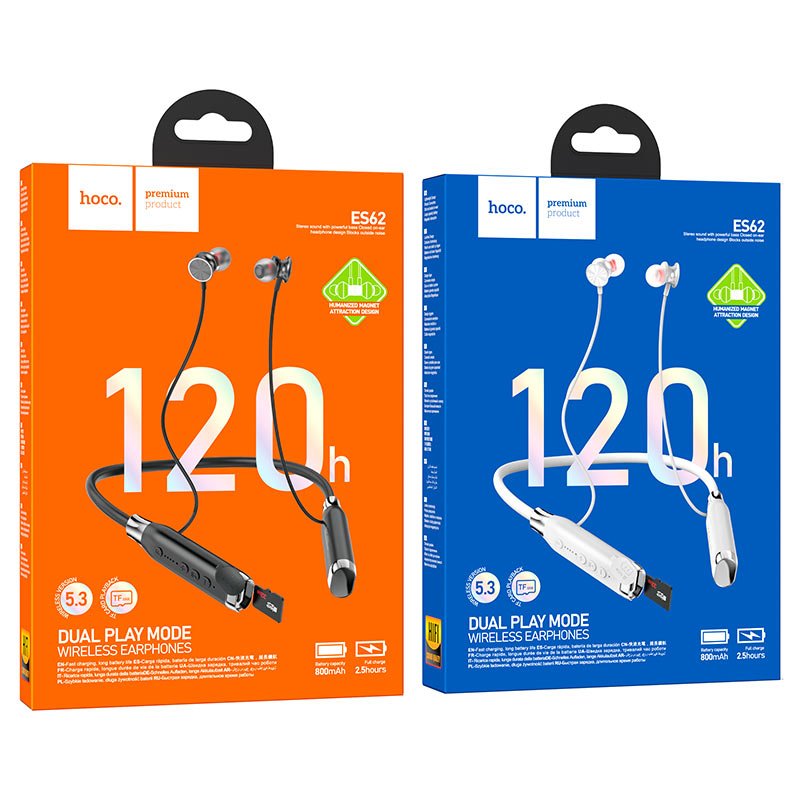 Hoco ES26 Wireless Earphones: Bluetooth 5.3, Dual Play, Magnetic Design, Long Battery