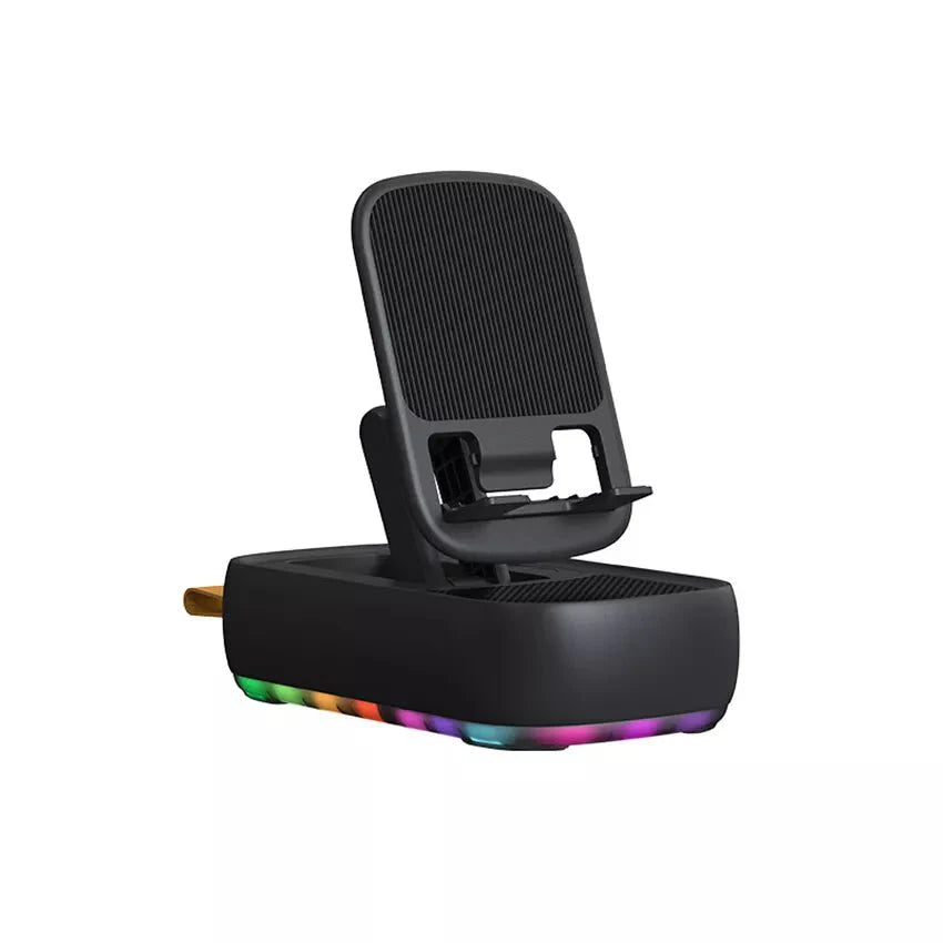 F15 Wireless Bluetooth Mobile Holder with Speaker for Hands-Free Entertainment